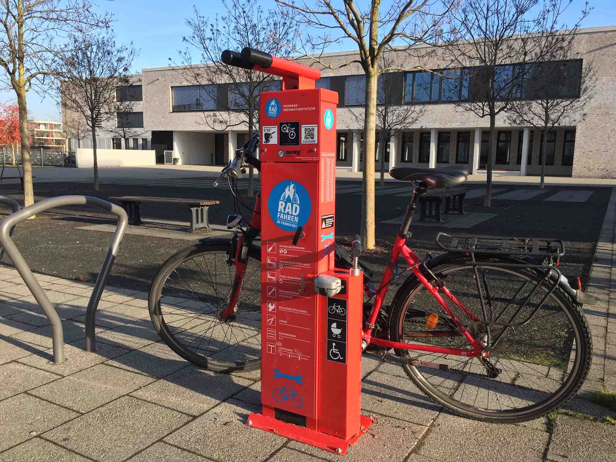 Fahrrad Reparatur Station