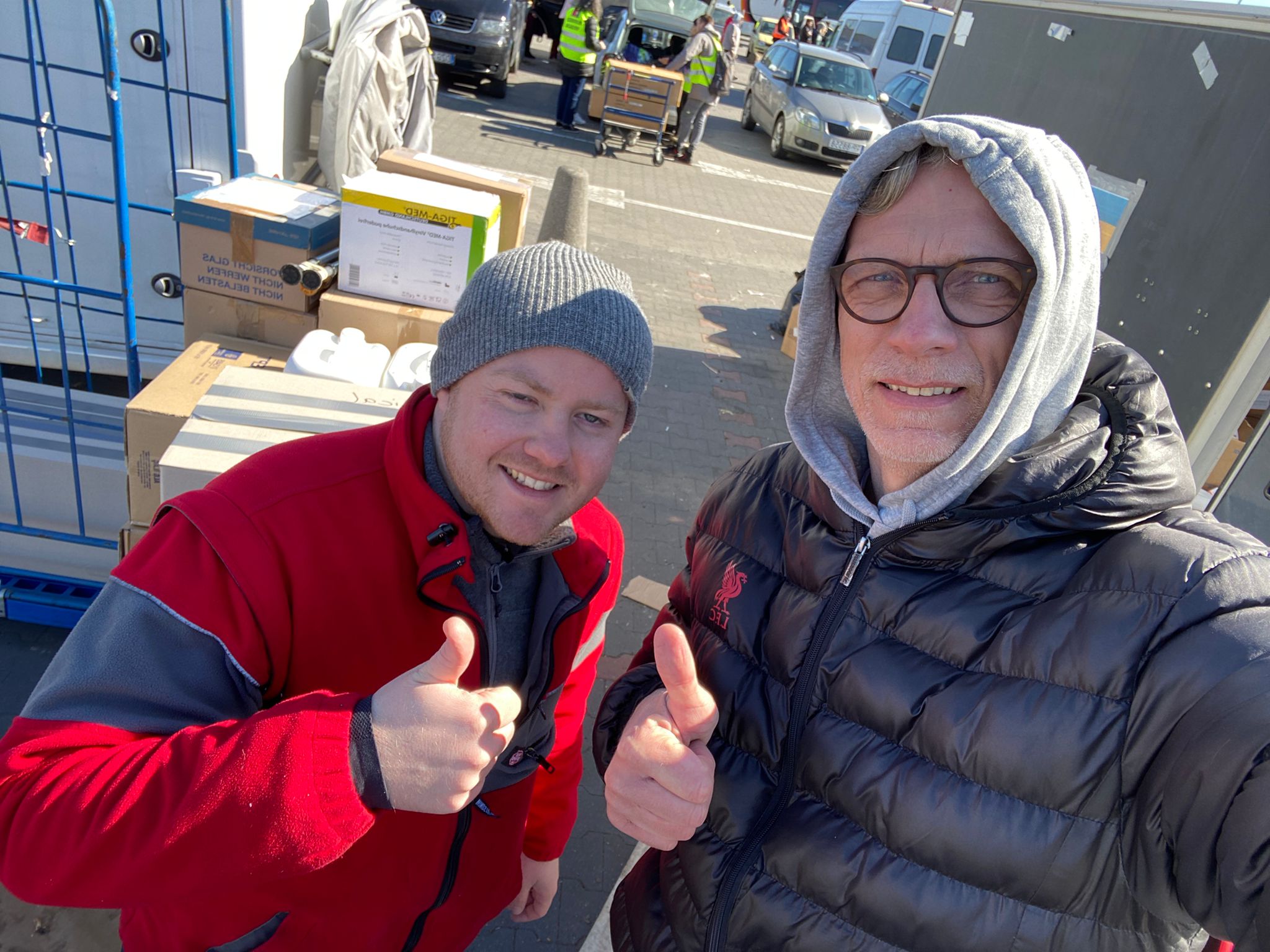 Harald Metzler und sein Partner