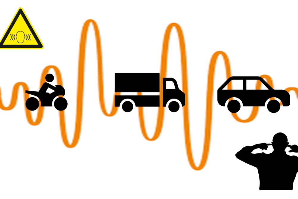 Lärm durch Fahrzeugverkehr