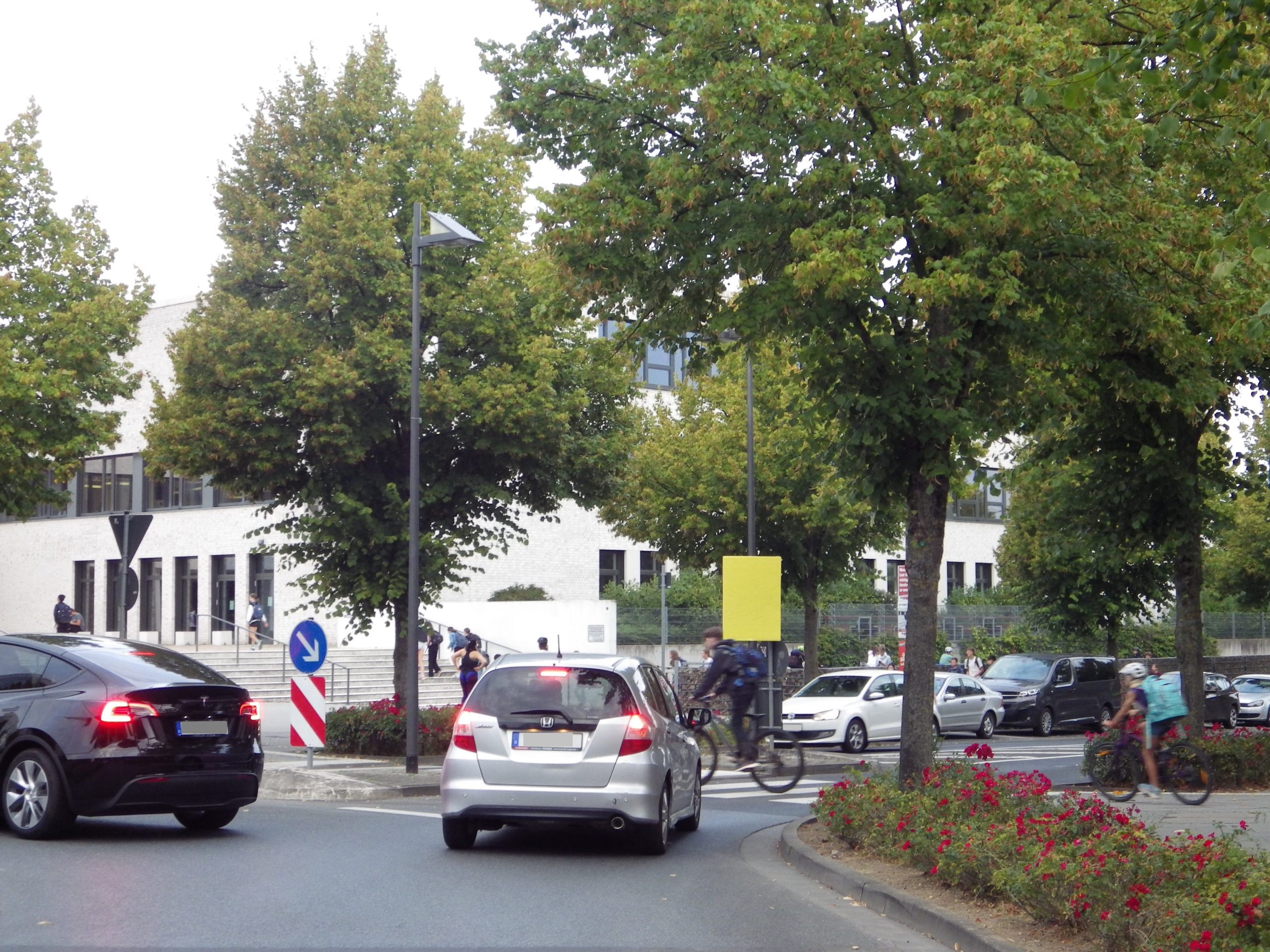 Verhalten am Zebrastreifen