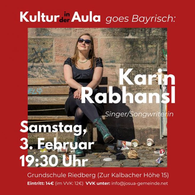 Karin Rabhansl - Kultur in der Aula