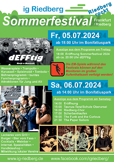 Plakat Sommerfestival 2024