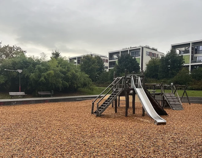 Drehscheiben Spielplatz im Kätcheslachpark