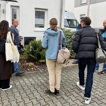 Gemeinsamer Erfahrungsaustausch im Bonifatiusviertel