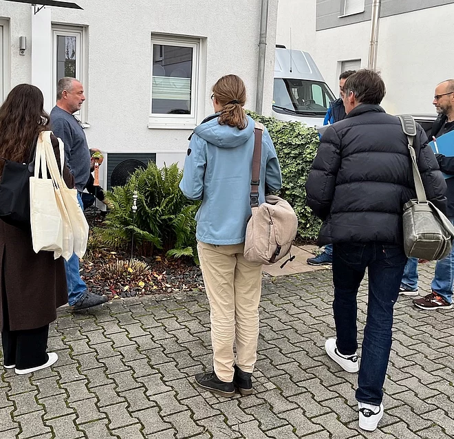 Gemeinsamer Erfahrungsaustausch im Bonifatiusviertel