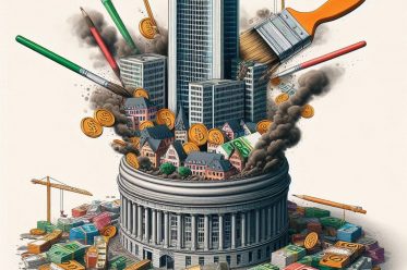 Symbolbild zum Thema Geldverschwendung beim Schulneubau