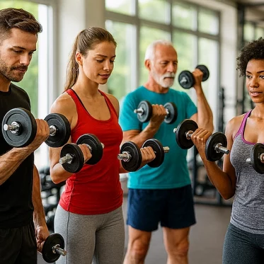 Symbolbild Hantelsport