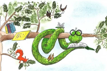 Kinderbuchmesse Kalbacher Klapperschlange