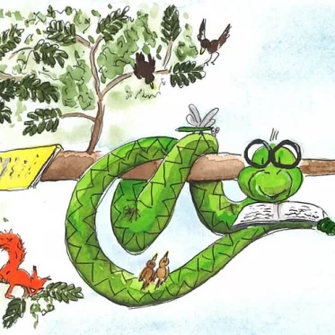 Kinderbuchmesse Kalbacher Klapperschlange