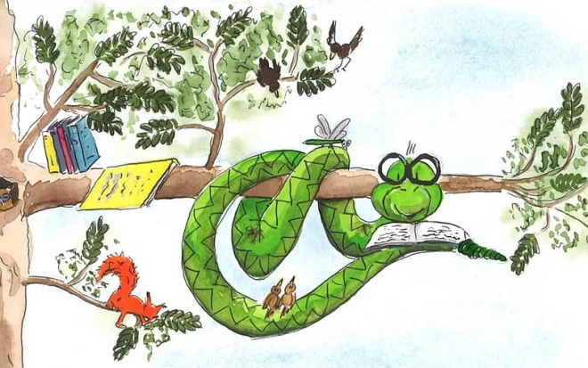 Kinderbuchmesse Kalbacher Klapperschlange