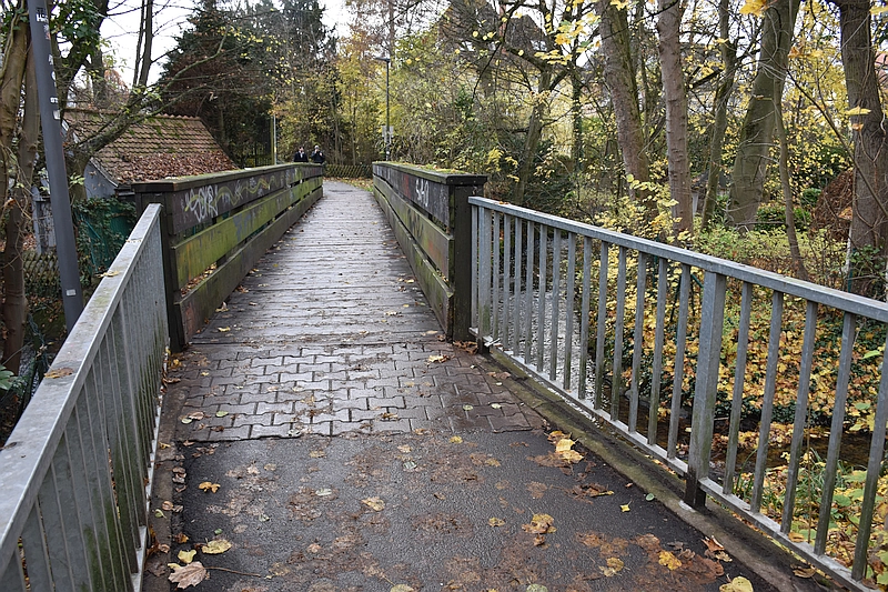 Brücke über den Urselbach an der Wiesenau