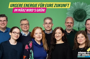 Grüne - Kalbach-Rriedberg - Liste Kommunalwahl - Gruppenfoto