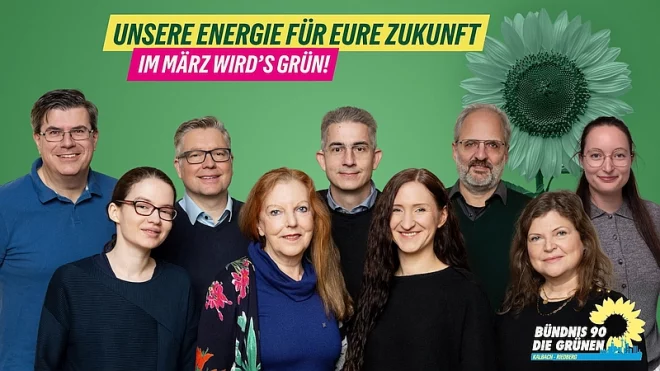 Grüne - Kalbach-Rriedberg - Liste Kommunalwahl - Gruppenfoto