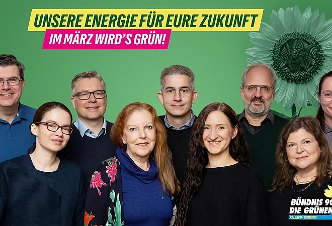 Grüne - Kalbach-Rriedberg - Liste Kommunalwahl - Gruppenfoto
