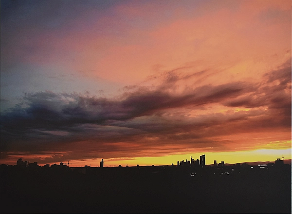 Himmel, Wolken, Erd von Joe Wilhelm Arts