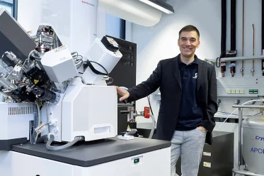 Rasterelektronenmikroskop mit Nanomanipulator