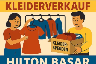 Symbolbild Kleiderspende für Hilton Basar