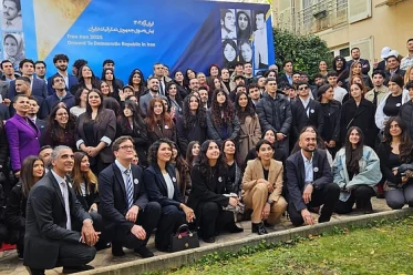 Demonstration für Demokratische Rechte im Iran