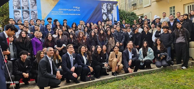 Demonstration für Demokratische Rechte im Iran