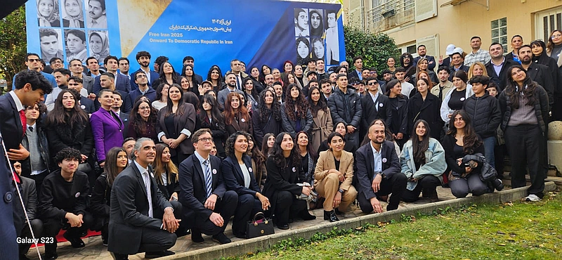 Demonstration für Demokratische Rechte im Iran