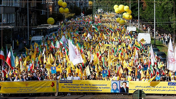 Demonstration für Demokratische Rechte im Iran