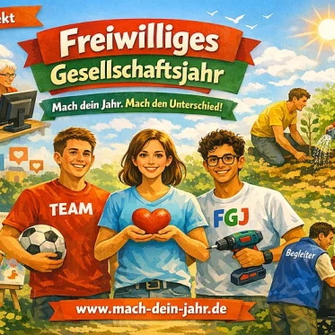 Symbolbild zum Freiwilligen Gesellschaftsjahr