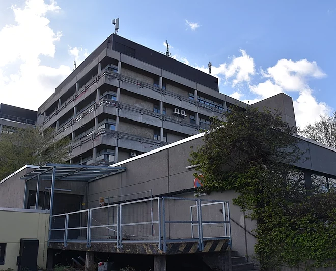 Die alte Chemie auf dem Unicampus Riedberg