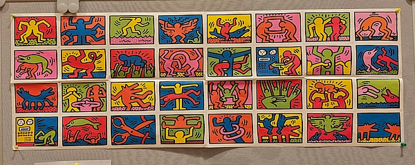 Keith Hearing Puzzle mit 32 Motiven