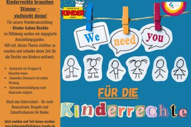 Plakat zum Kinderrechte-Ehrenamt