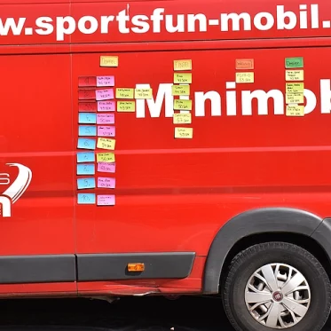 Der SportsFinderDay-Mini: Das Minimobil