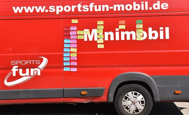 Der SportsFinderDay-Mini: Das Minimobil