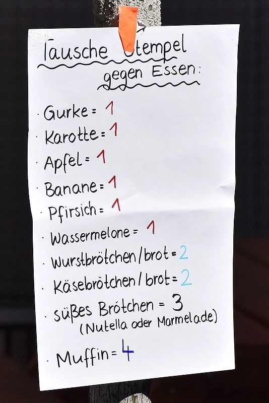 Der SportsFinderDay-Mini: Tauschverhältnisse Stempel in Essen
