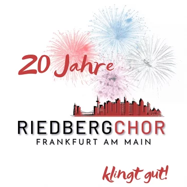 Jubiläumslogo Riedbergchor