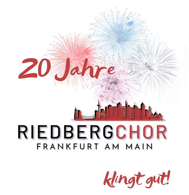 Jubiläumslogo Riedbergchor