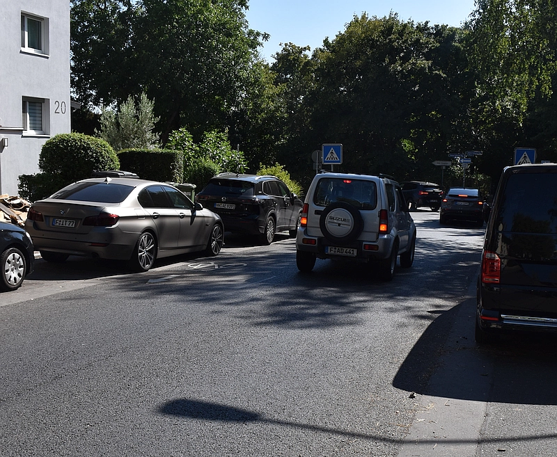 Verkehr in der Fleckenbühlerstraße