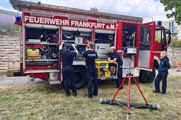 Einsatzwagen der Freiwilligen Feuerwehr Kalbach
