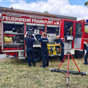 Einsatzwagen der Freiwilligen Feuerwehr Kalbach