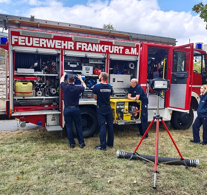 Einsatzwagen der Freiwilligen Feuerwehr Kalbach
