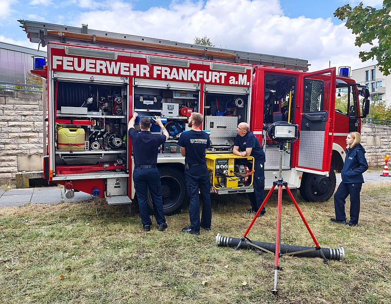 Einsatzwagen der Freiwilligen Feuerwehr Kalbach