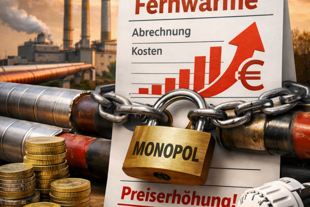 Symbolbild: Preisanstieg Fernwärme