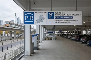 Symbolbild Parkraumbewirtschaftung in Frankfurt