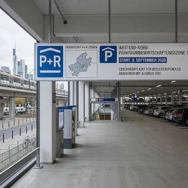 Symbolbild Parkraumbewirtschaftung in Frankfurt