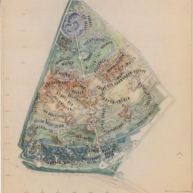 Landschaftsidee, Archivbild der TU München
