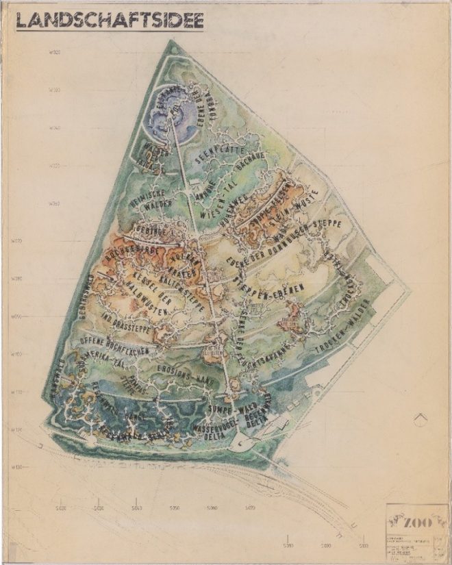 Landschaftsidee, Archivbild der TU München