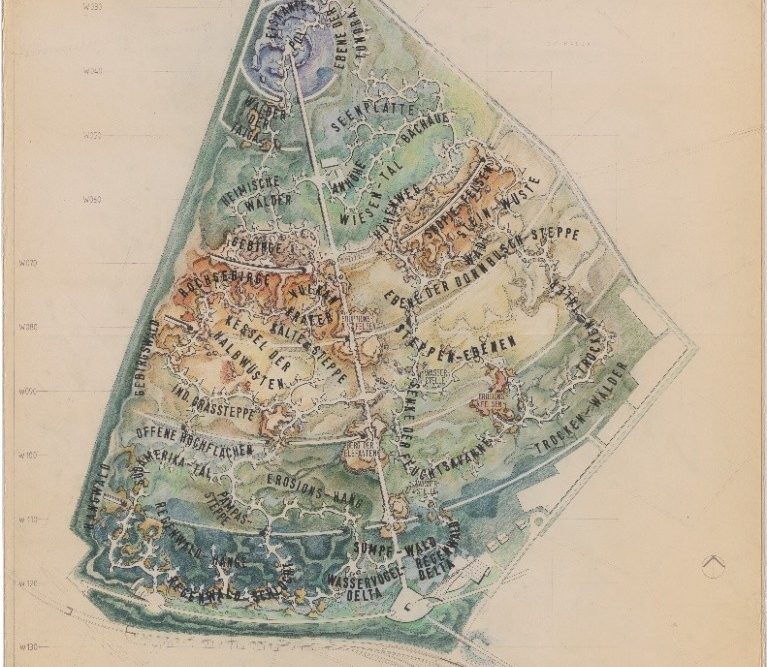 Landschaftsidee, Archivbild der TU München